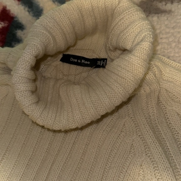 Worn twice ~ Cream Sweater Dress ~ Medium - Picture 4 of 4